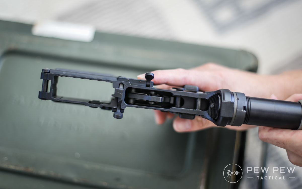 LMT MARS-L AR-15 Lower Receiver left