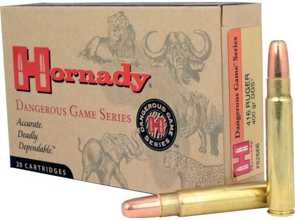 Hornady .416 Ruger 400gr DGS