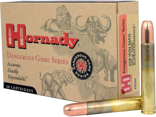 Hornady .458 Win Mag 500gr DGS