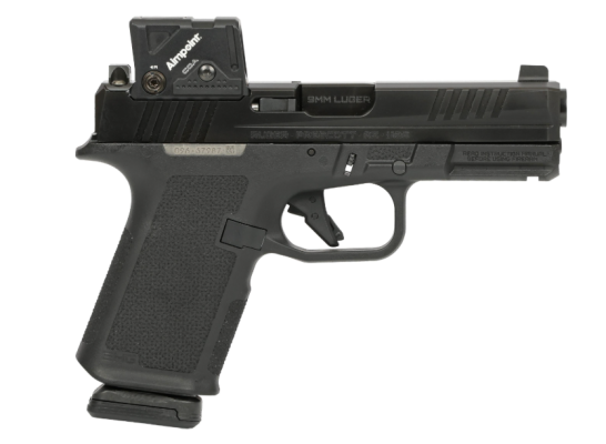 Ruger RXM 4" 9mm 15rd Pistol w/Aimpoint COA, Black - $629.99