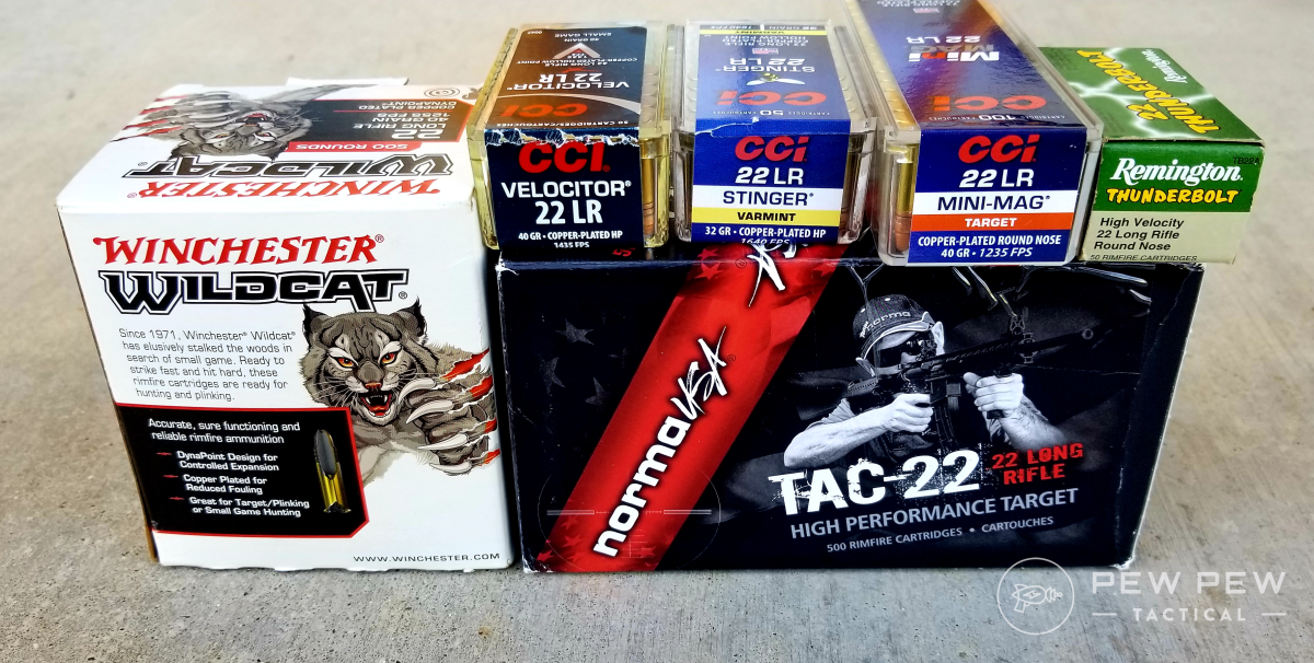 Savage Revel .22 LR Test Ammo