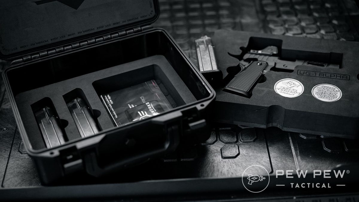 United Gunworks UG-1 Alpha cased