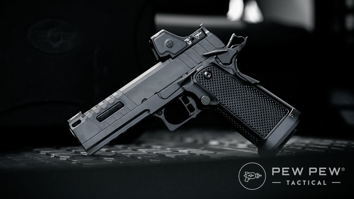 United Gunworks UG-1 Alpha posed left
